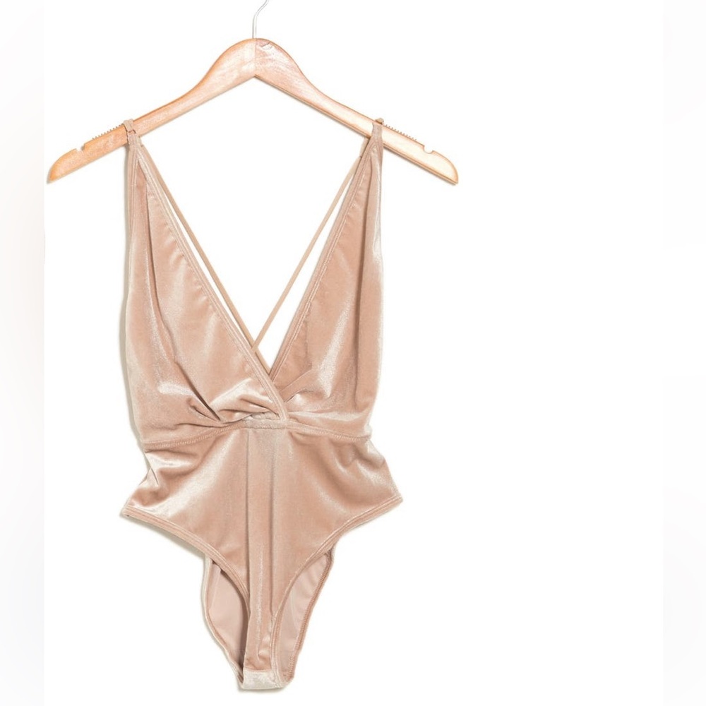 NWT VELOUR BODYSUIT